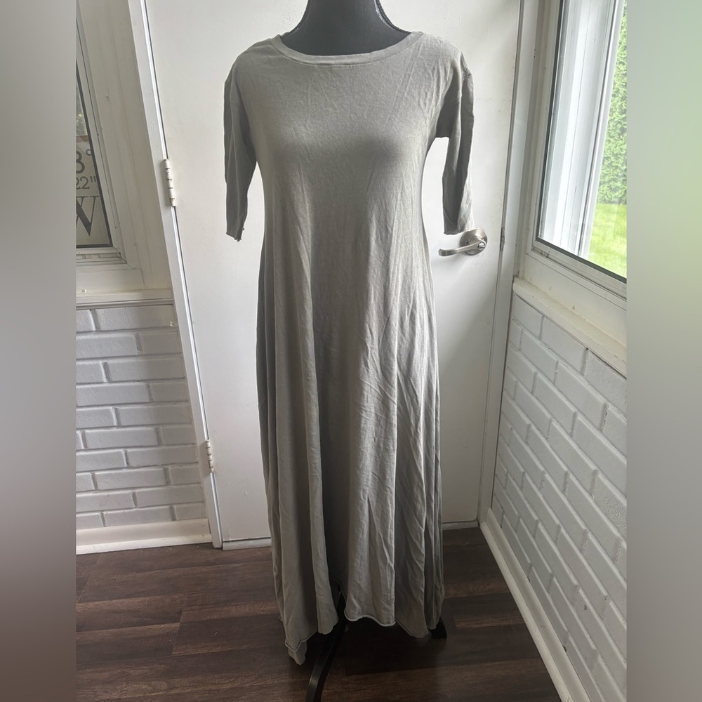 Frank & Eileen Tee Lab New Without Tags Hi Low Maxi Dress small boho minimalist